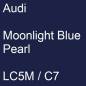 Preview: Audi, Moonlight Blue Pearl, LC5M / C7.